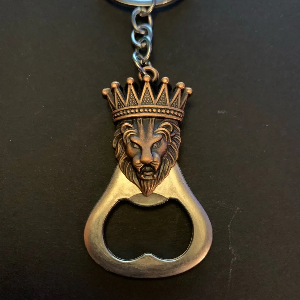 The king lion bottle opener